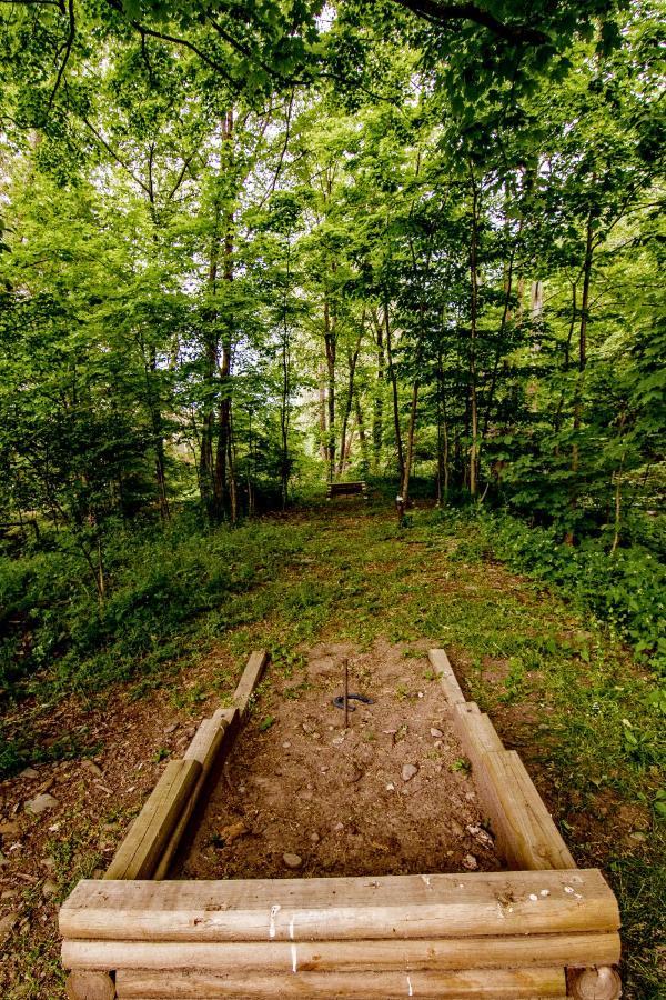 Cabin By The Creek With Private Creek Access Tannersville Eksteriør billede